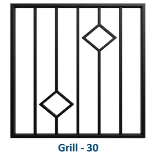 Safety Window Grill Design 30 by Simmply Perfect, Hyderabad