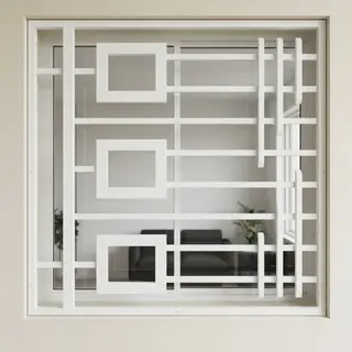 Safety Window Grill Design 31 | Simmply Perfect – view 3 Safety Window Grill Design 31 – view 3 by Simmply Perfect, Hyderabad