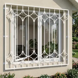 Safety Window Grill Design 32 | Simmply Perfect – view 2 Safety Window Grill Design 32 – view 2 by Simmply Perfect, Hyderabad