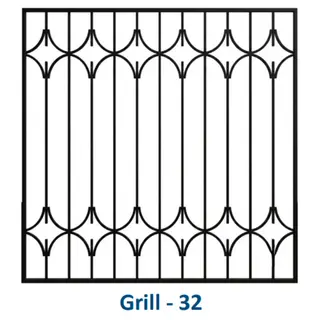 Safety Window Grill Design 32 by Simmply Perfect, Hyderabad