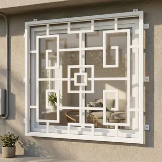 Safety Window Grill Design 36 | Simmply Perfect – view 3 Safety Window Grill Design 36 – view 3 by Simmply Perfect, Hyderabad