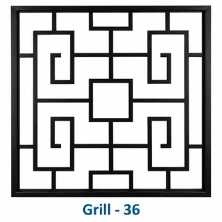Safety Window Grill Design 36 by Simmply Perfect, Hyderabad
