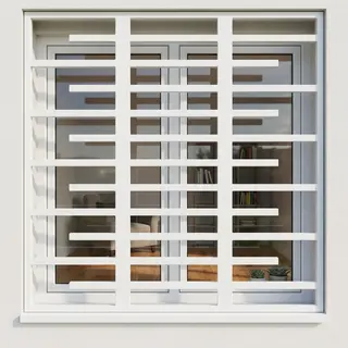 Safety Window Grill Design 39 | Simmply Perfect – view 2 Safety Window Grill Design 39 – view 2 by Simmply Perfect, Hyderabad