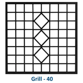 Safety Window Grill Design 40 by Simmply Perfect, Hyderabad