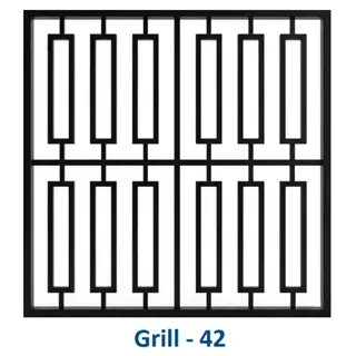 Safety Window Grill Design 42 by Simmply Perfect, Hyderabad