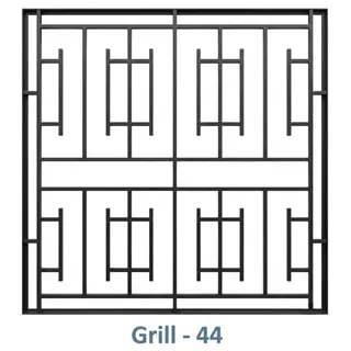 Safety Window Grill Design 44 by Simmply Perfect, Hyderabad