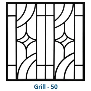 Safety Window Grill Design 50 by Simmply Perfect, Hyderabad