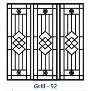 Safety Window Grill Design 52 by Simmply Perfect, Hyderabad