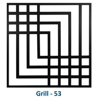 Safety Window Grill Design 53 by Simmply Perfect, Hyderabad
