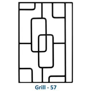 Safety Window Grill Design 57 by Simmply Perfect, Hyderabad