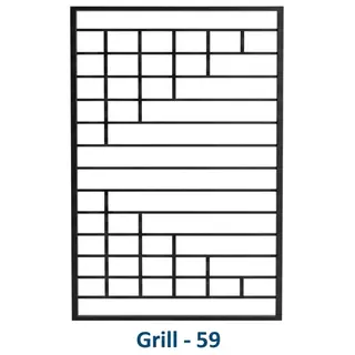 Safety Window Grill Design 59 by Simmply Perfect, Hyderabad