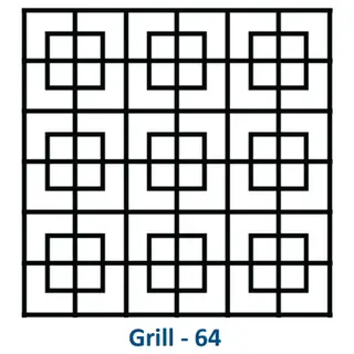 Safety Window Grill Design 64 by Simmply Perfect, Hyderabad