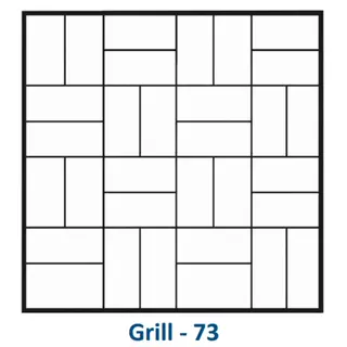Safety Window Grill Design 73 by Simmply Perfect, Hyderabad