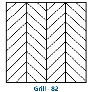 Safety Window Grill Design 82 by Simmply Perfect, Hyderabad