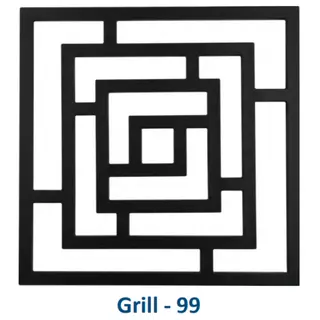 Safety Window Grill Design 99 by Simmply Perfect, Hyderabad