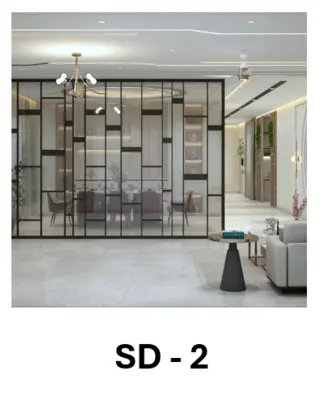 Shed Attached Partition Design 02 by Simmply Perfect, Hyderabad