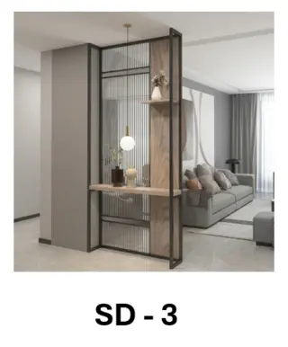 Shed Attached Partition Design 03 by Simmply Perfect, Hyderabad