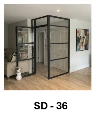 Shed Partition with Door Design 36 by Simmply Perfect, Hyderabad