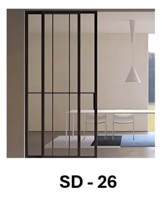 Shed Sliding partition Design 26 by Simmply Perfect, Hyderabad