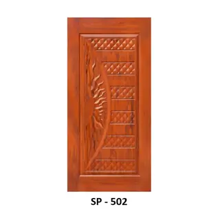 Teak 3d Door Design 502 by Simmply Perfect, Hyderabad