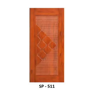 Teak 3d Door Design 511 by Simmply Perfect, Hyderabad
