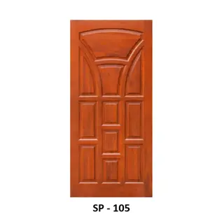 Teak Wooden Panel Door Design 105 by Simmply Perfect, Hyderabad