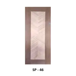 Veneer Flush Door Design 46 by Simmply Perfect, Hyderabad