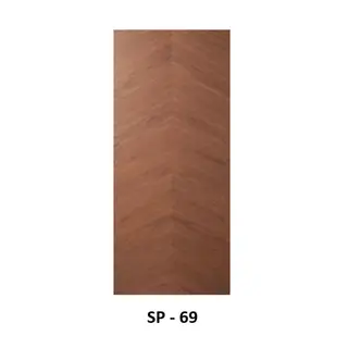 Veneer Flush Door Design 69 by Simmply Perfect, Hyderabad