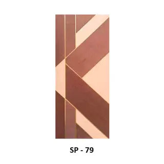 Veneer Flush Door Design 79 by Simmply Perfect, Hyderabad