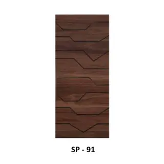 Veneer Flush Door Design 91 by Simmply Perfect, Hyderabad