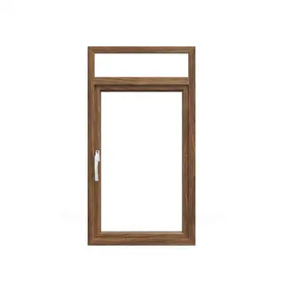 Walnut UPVC 60 Series Combination Single Casement Door by Simmply Perfect, Hyderabad