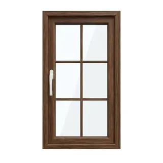 Walnut UPVC 60 Series French Single Casement Door by Simmply Perfect, Hyderabad