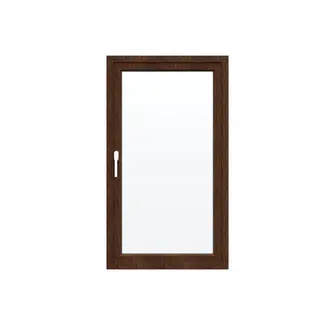 Walnut UPVC 60 Series Single Casement Door by Simmply Perfect, Hyderabad