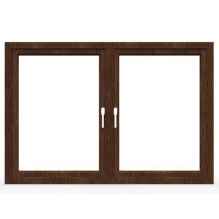 Walnut UPVC Double Casement Window | Simmply Perfect – view 2 Walnut UPVC Double Casement Window – view 2 by Simmply Perfect, Hyderabad