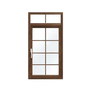 Walnut UPVC French Door with Top Fix by Simmply Perfect, Hyderabad