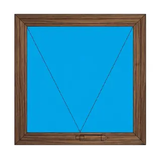 Walnut UPVC Ventilator Design 11 by Simmply Perfect, Hyderabad