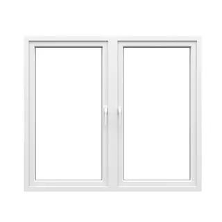 White UPVC 60 Series Double Casement Door by Simmply Perfect, Hyderabad