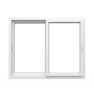 White UPVC 62 Series 2-Track 2-Panel Sliding Window by Simmply Perfect, Hyderabad