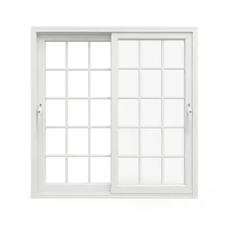 White UPVC 62 Series 2-Track French Sliding Door by Simmply Perfect, Hyderabad