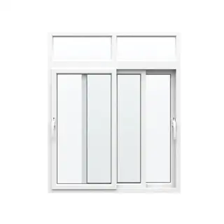 White UPVC 99 Series 3-Track Combination Sliding Door with Top Fix by Simmply Perfect, Hyderabad