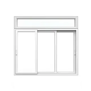 White UPVC 99 Series 3-Track Combination Sliding Window with Top Fix by Simmply Perfect, Hyderabad