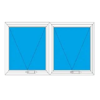 White UPVC Ventilator Design 10 by Simmply Perfect, Hyderabad