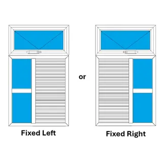 White UPVC Ventilator Design 8 by Simmply Perfect, Hyderabad
