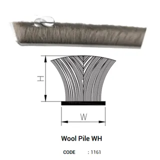 Wool Pile Wh for UPVC Windows & Doors by Simmply Perfect, Hyderabad