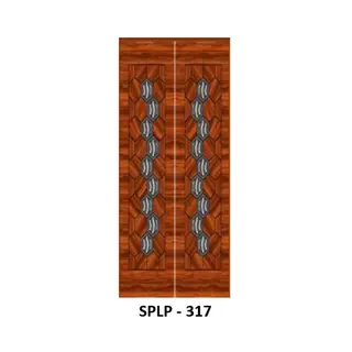 WPC Double Doors (SPLP 317) by Simmply Perfect, Hyderabad