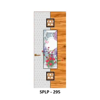 WPC Flowery Digital Door (SPLP 295) by Simmply Perfect, Hyderabad