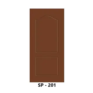 WPC Grooved Door Design 201 by Simmply Perfect, Hyderabad