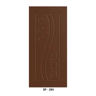 WPC Grooved Door Design 203 by Simmply Perfect, Hyderabad