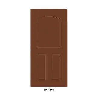 WPC Grooved Door Design 204 by Simmply Perfect, Hyderabad