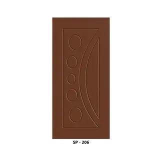 WPC Grooved Door Design 206 by Simmply Perfect, Hyderabad